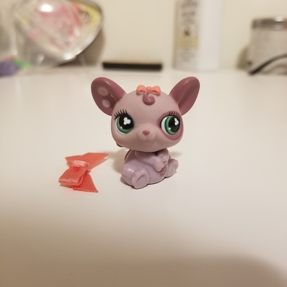 Littlest Pet Shop #464 (Purple Mouse) - Picture 3 of 5
